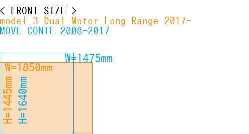 #model 3 Dual Motor Long Range 2017- + MOVE CONTE 2008-2017